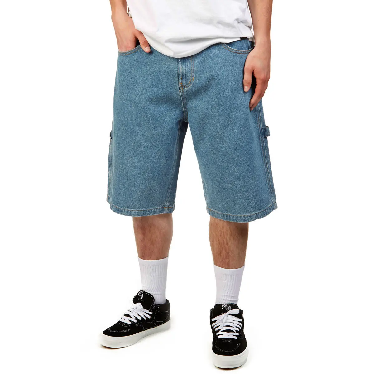 Ccs Hammer Loop Jean Shorts - Medium Wash 1