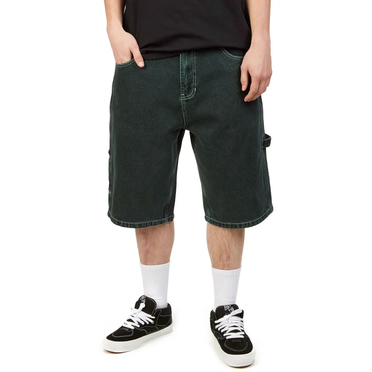 Ccs Hammer Loop Jean Shorts - Acid Green 1