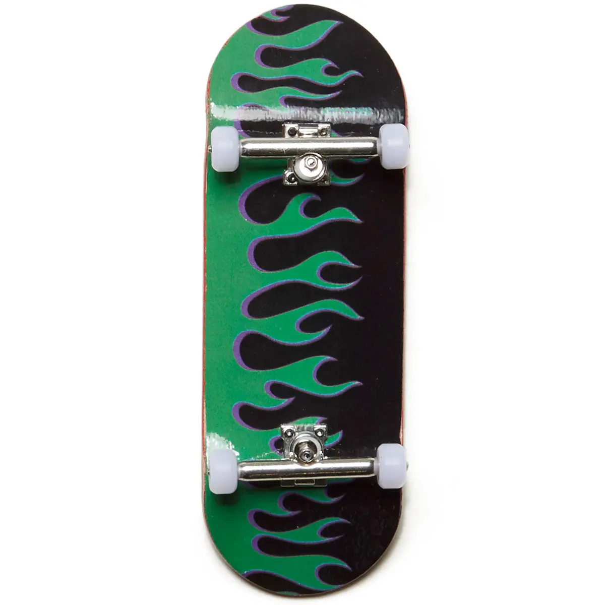 Ccs Flames Fingerboard - Black/Green 1