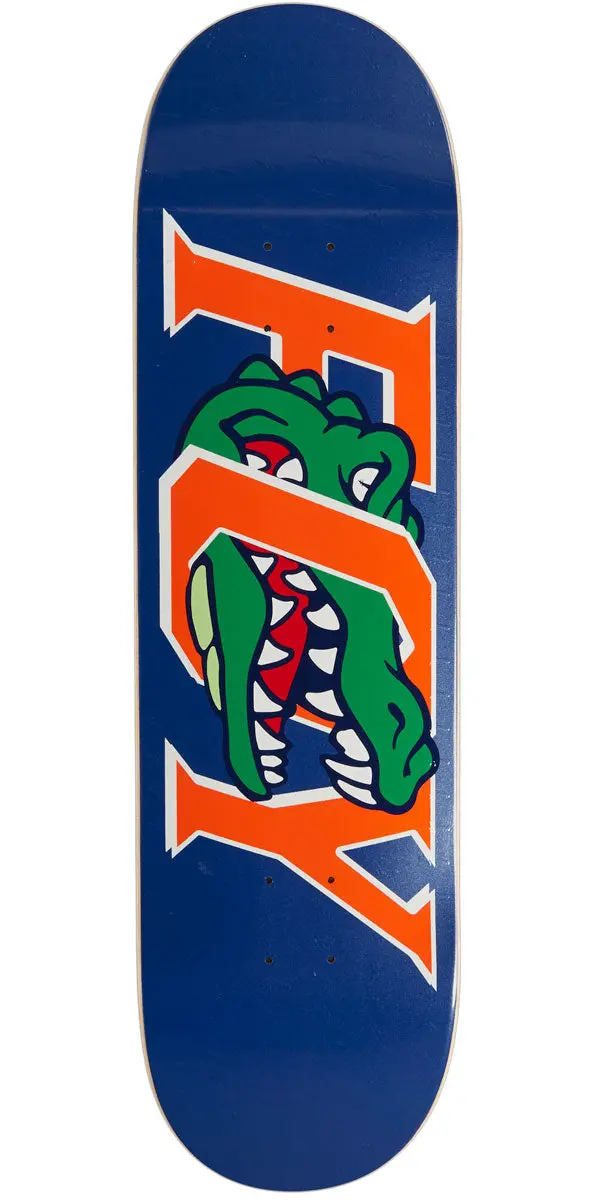 Deathwish Foy Gator Skateboard Deck - Blue - 8.50" 1