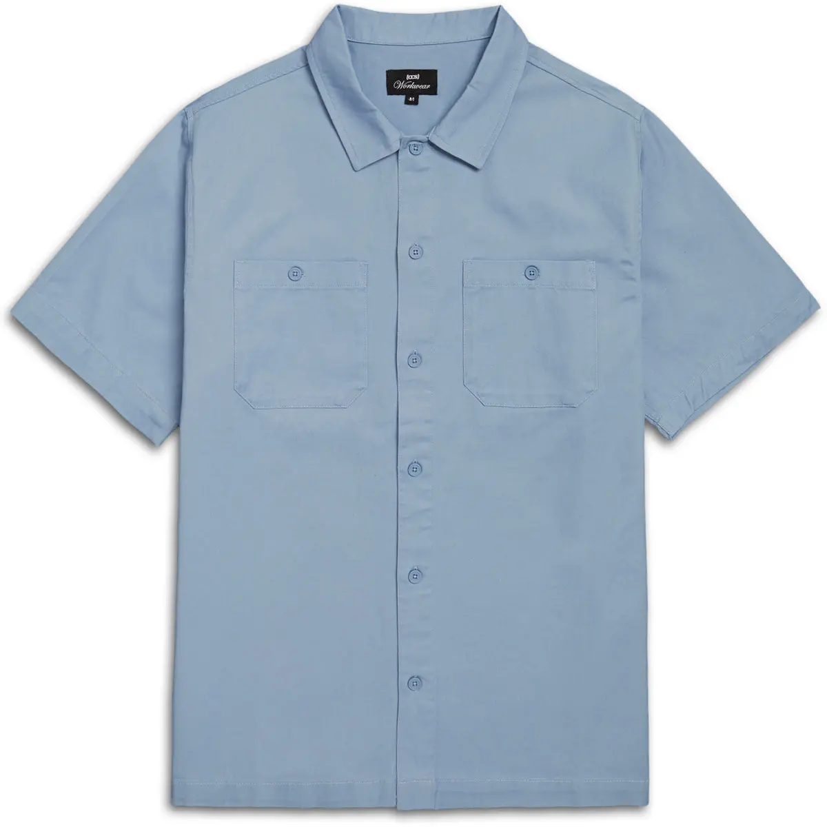 Ccs Heavy Cotton Work Shirt - Light Blue 1