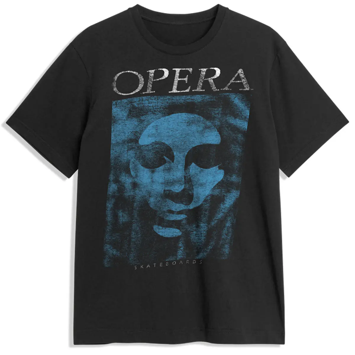 Opera Mask Vintage T-Shirt - Black 1