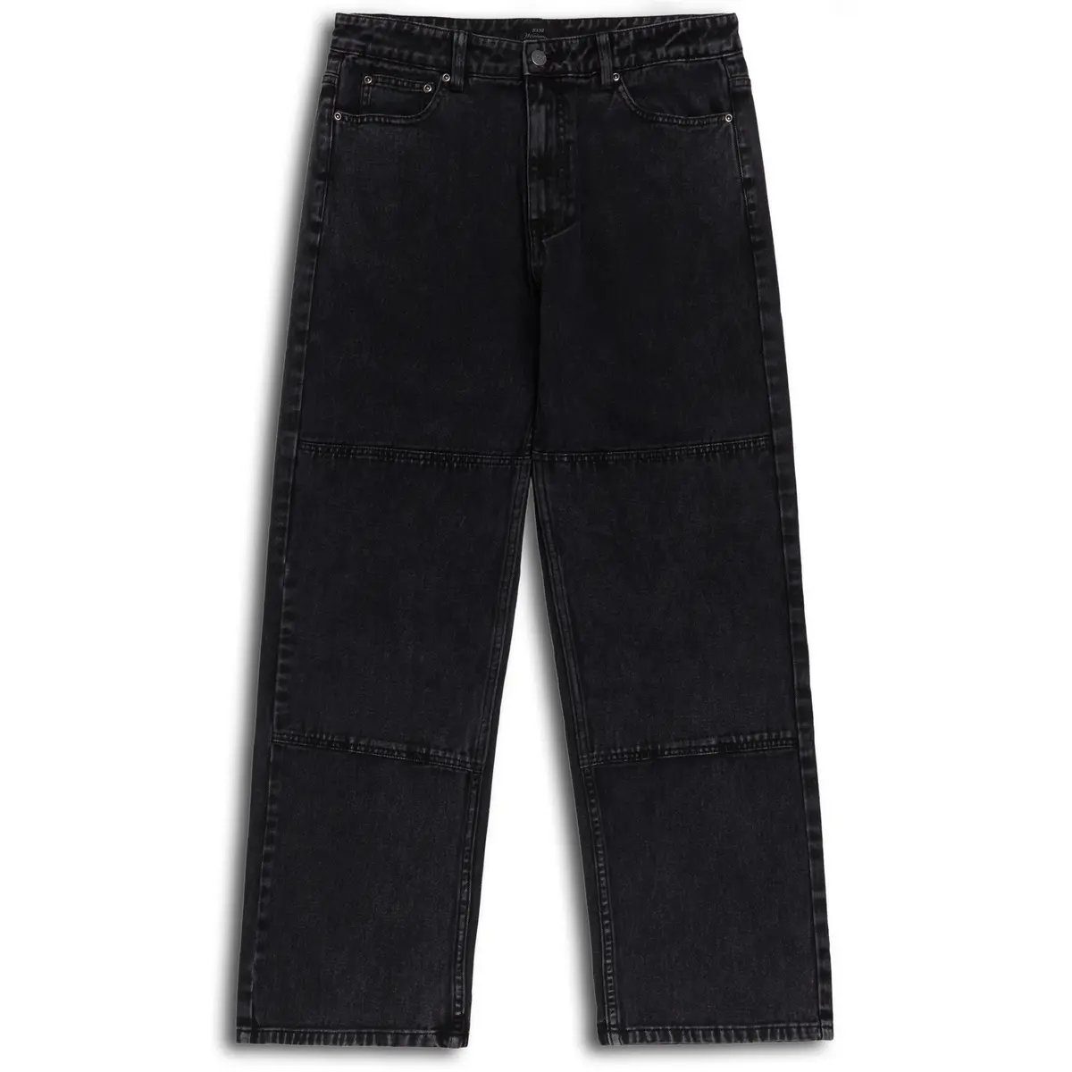 Ccs Double Knee Original Relaxed Denim Jeans - Acid Black 3