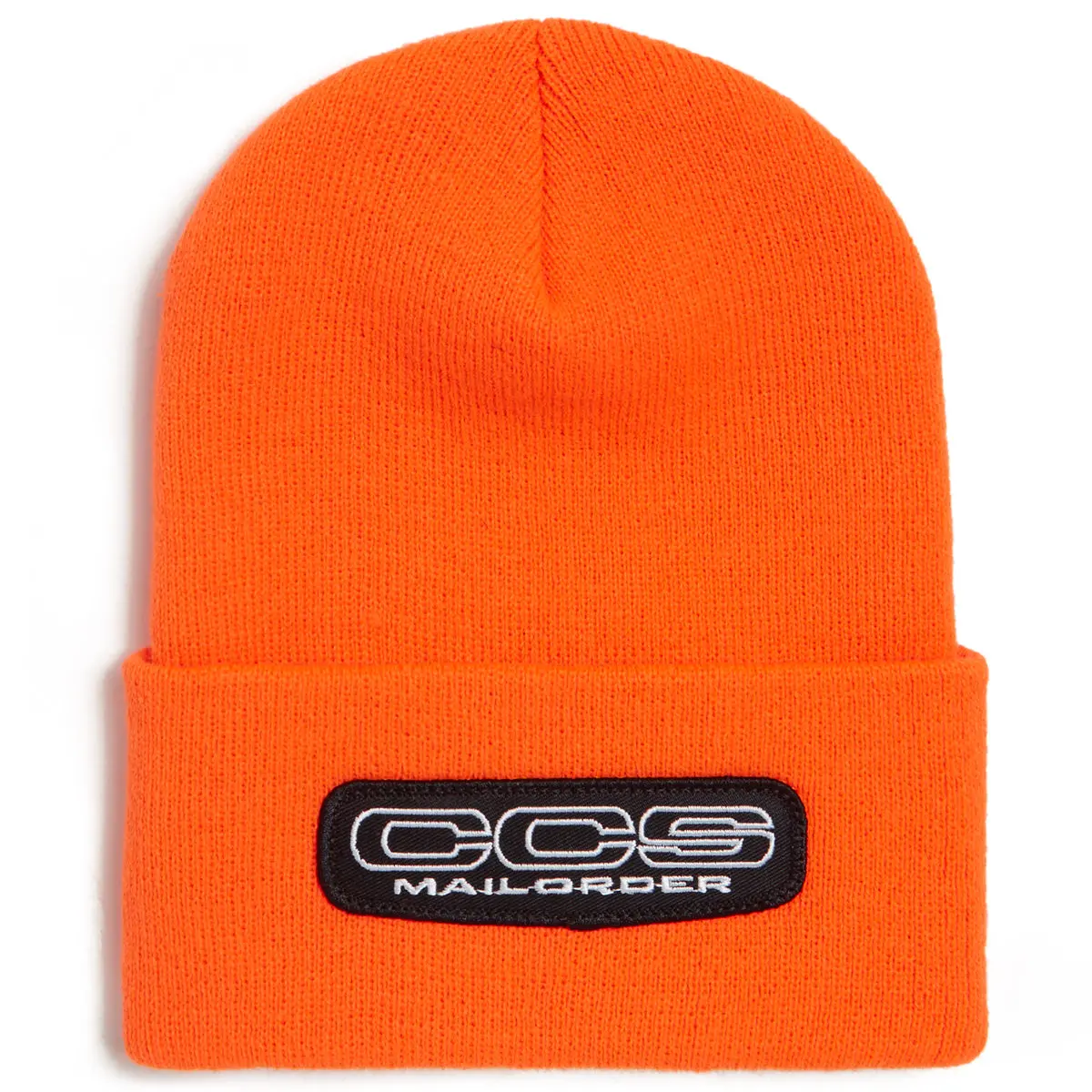 Ccs Mailorder Patch Beanie - Orange 1