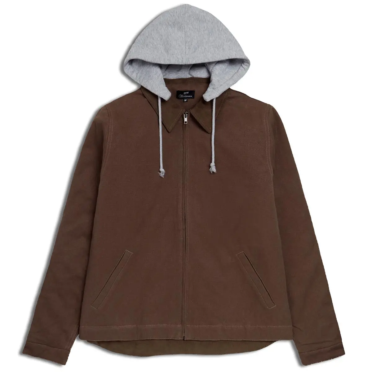 Ccs Heavy Canvas Insulated Work Jacket - Brown 1