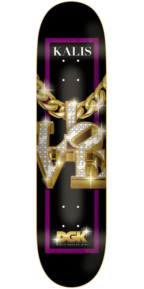 Dgk Iced Kalis Skateboard Deck - 8.00" 1