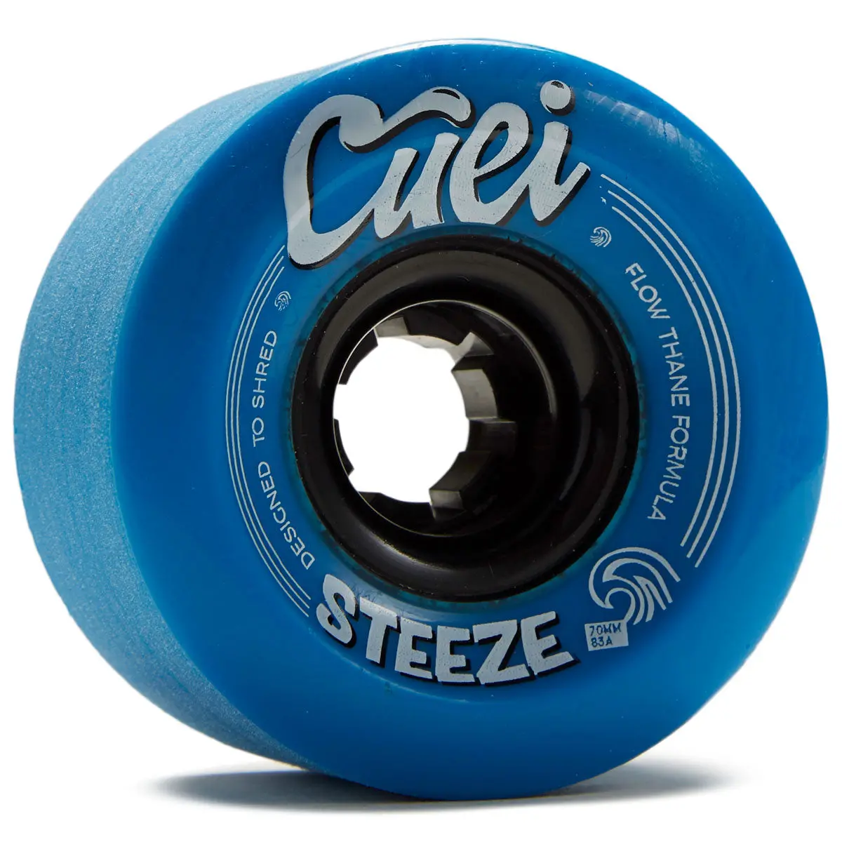 Cuei Steeze Freeride 83A Stoneground Longboard Wheels - Blue - 70Mm 1