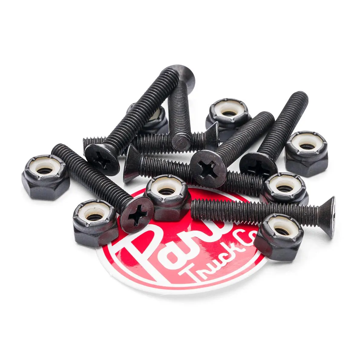 Paris Flat Head Hardware - Black - 1.125" 1