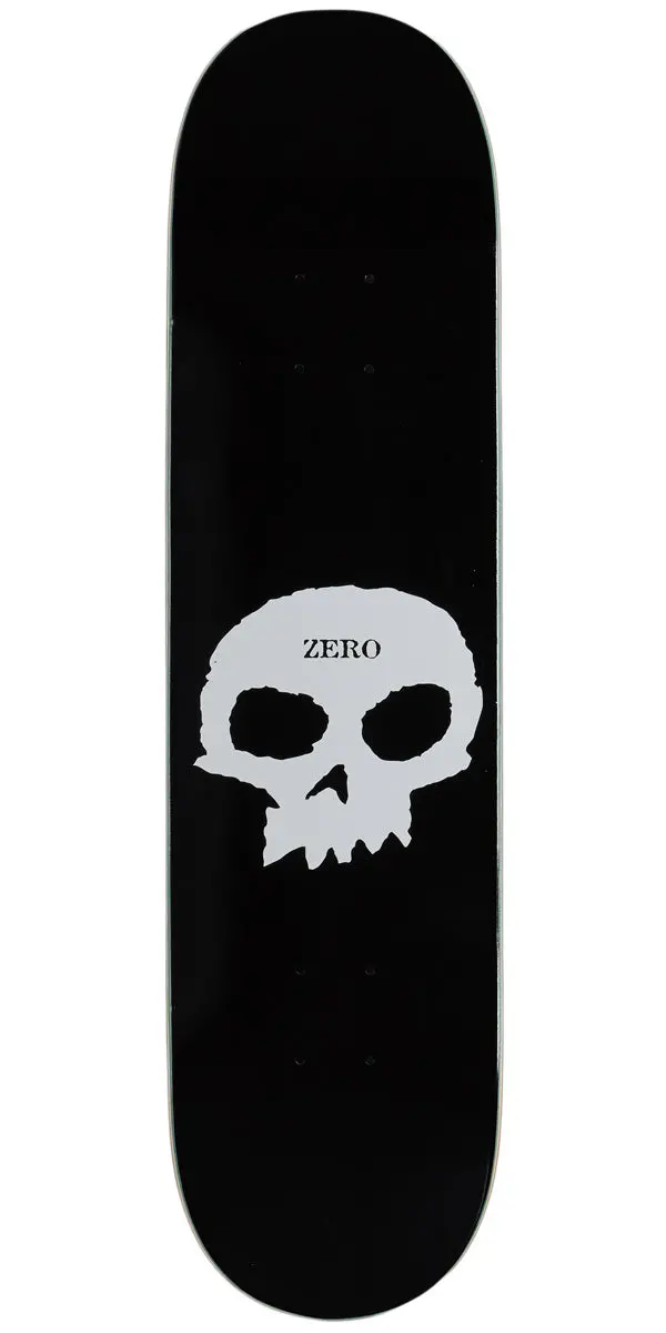 Zero Single Skull Skateboard Deck - 7.875" 1