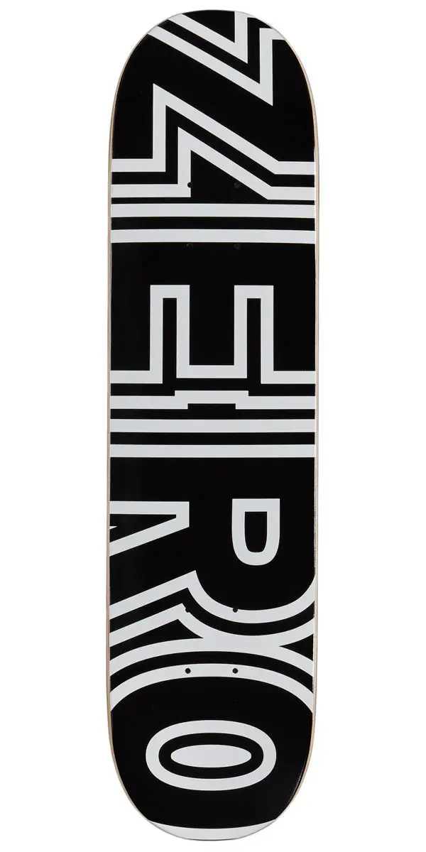 Zero Bold Classic Mini Skateboard Deck - 7.25" 1