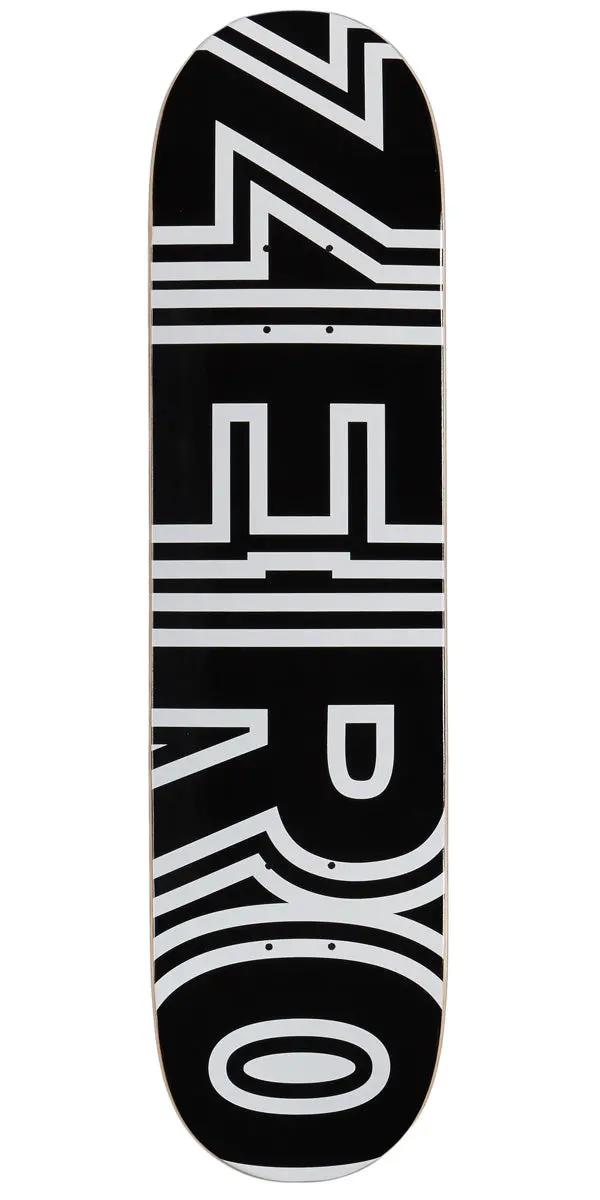 Zero Bold Classic Skateboard Deck - 7.50" 1
