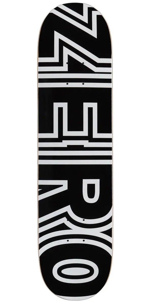 Zero Bold Classic Skateboard Deck - 7.75" 1