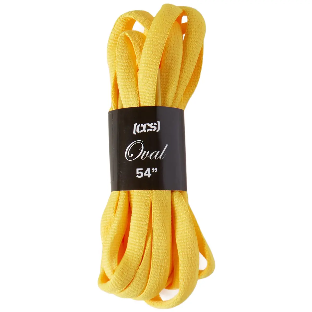 Ccs Oval Shoelaces - Yellow 1