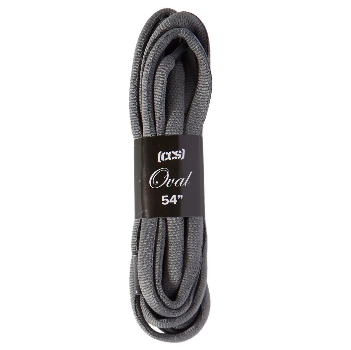 Ccs Oval Shoelaces - Dark Grey 1