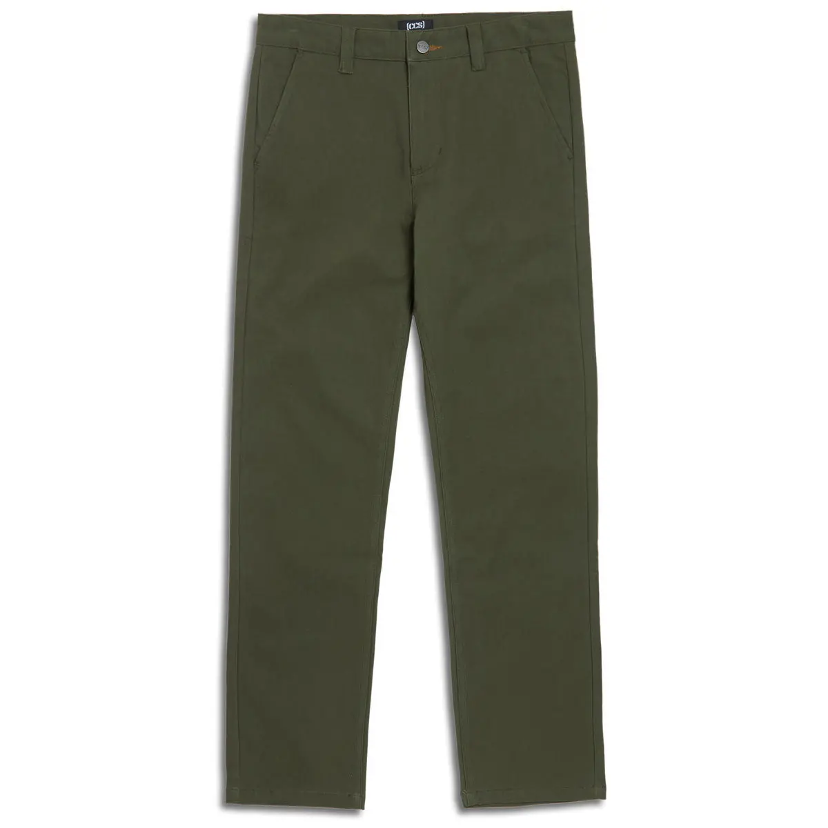 Ccs Slim Stretch Chino Pants - Olive 1
