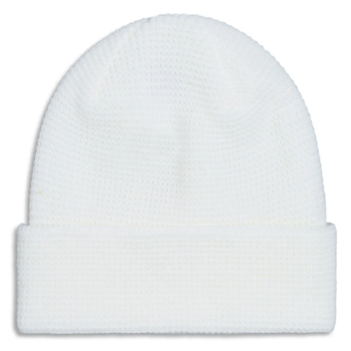Ccs Waffle Knit Beanie - White 1