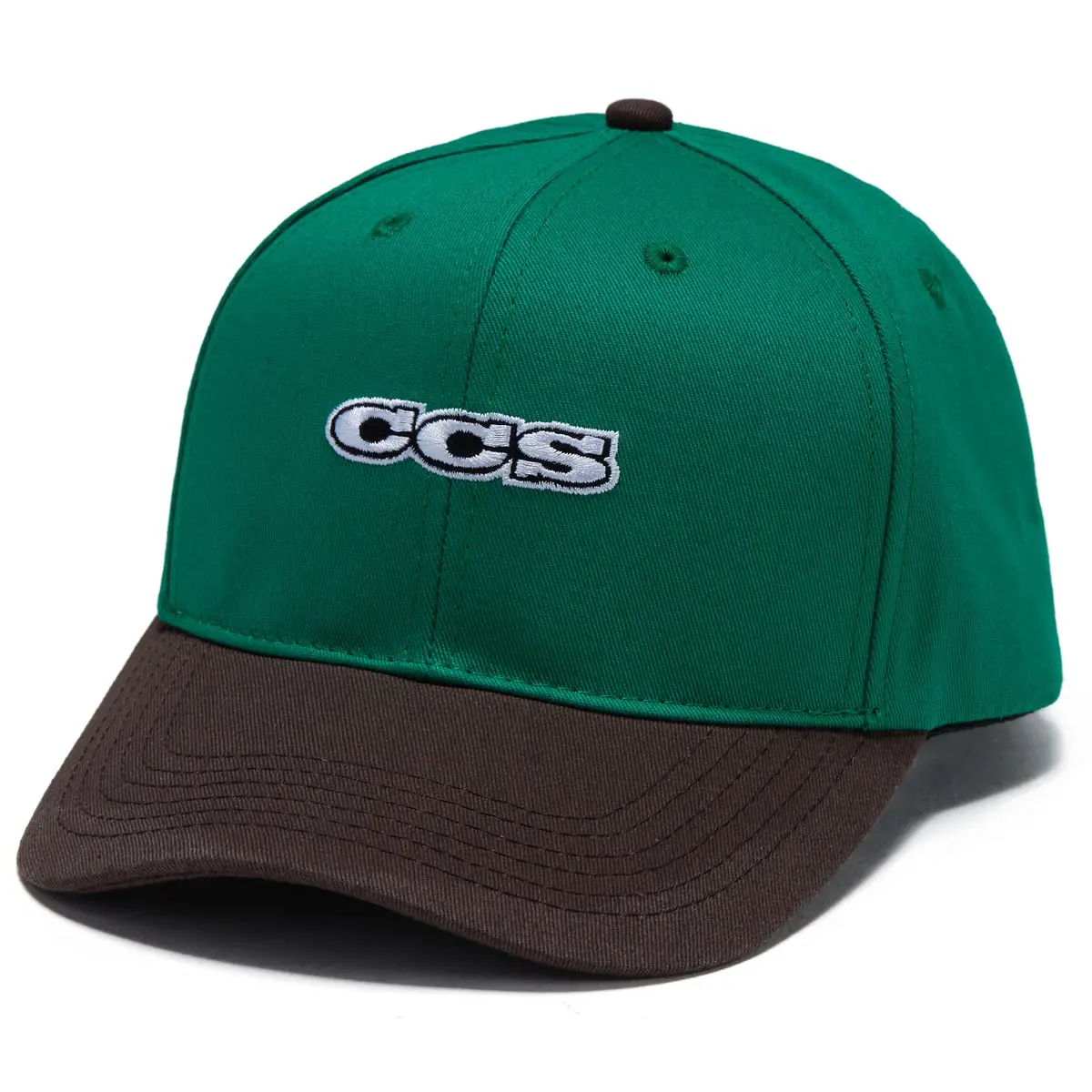 Ccs Icon Snapback Hat - Green/Brown 1