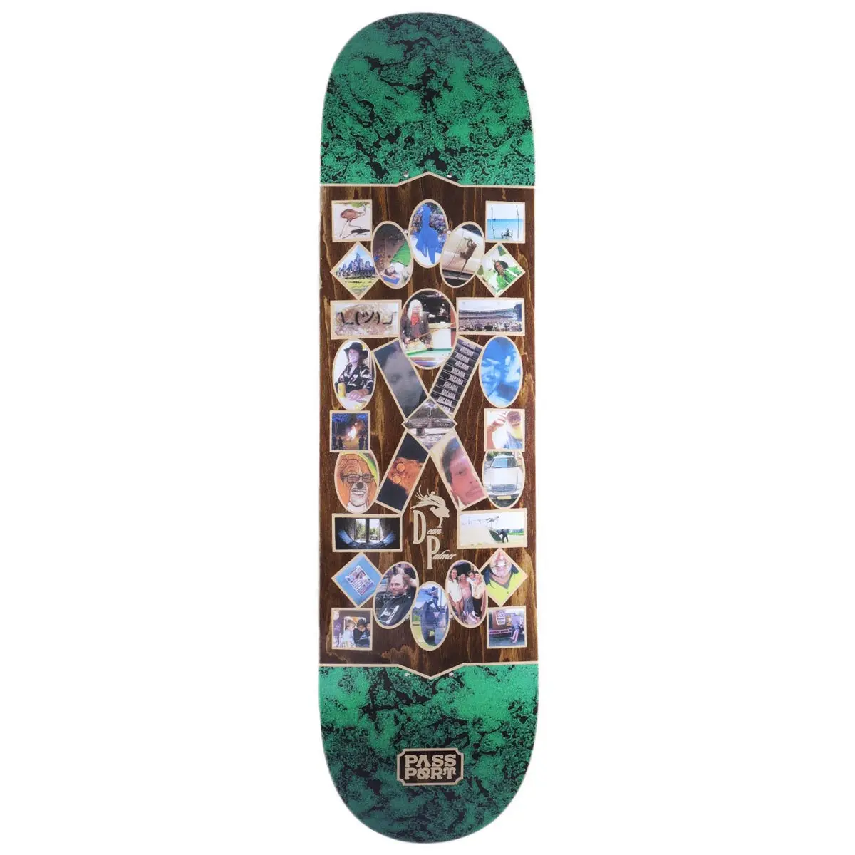 Passport Yearbook Dean Skateboard Deck - 8.25" 1