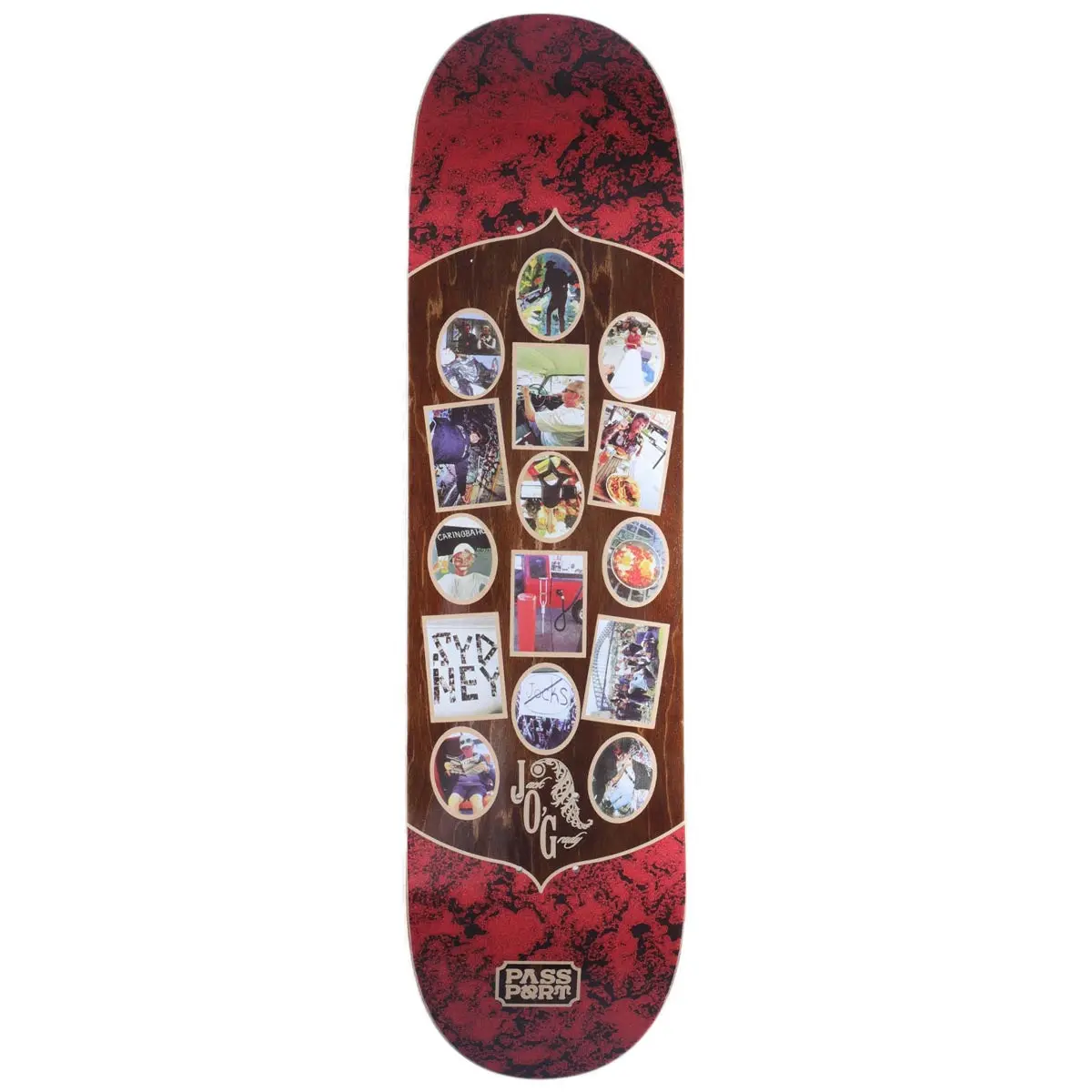 Passport Yearbook Jack Skateboard Deck - 8.60" 1