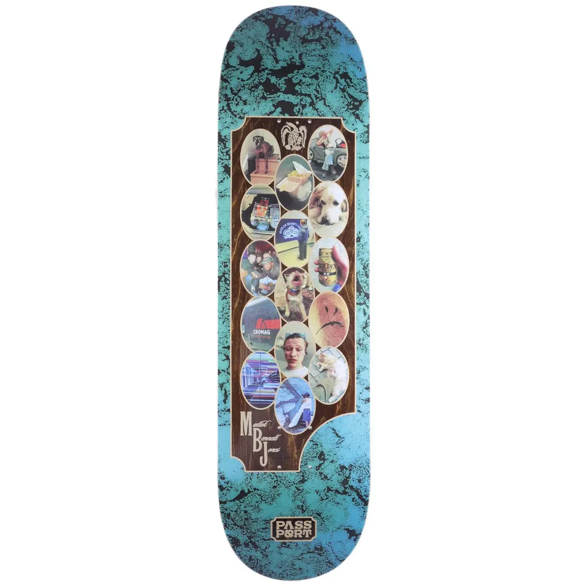 Passport Yearbook Matlok Skateboard Deck - 8.25" 1