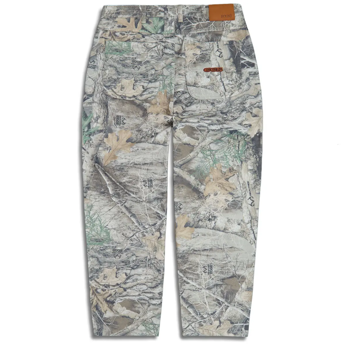 Ccs Baggy Taper Denim Jeans - Realtree Faded Edge 5