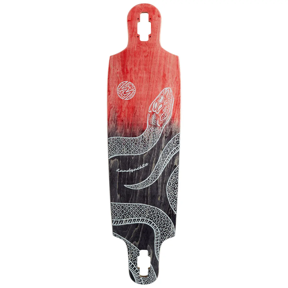 Landyachtz Drop Cat 38 Python Longboard Deck 1