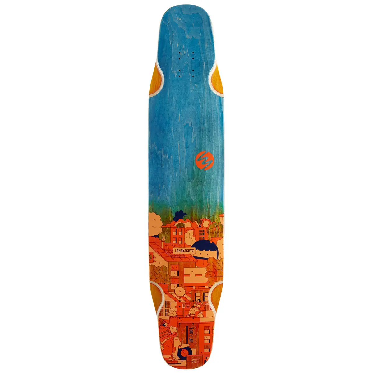 Landyachtz Stratus Urban Longboard Deck 1