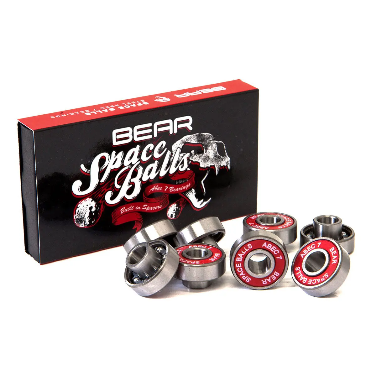 Landyachtz Spaceballs Abec 7 Bearings - Red 1