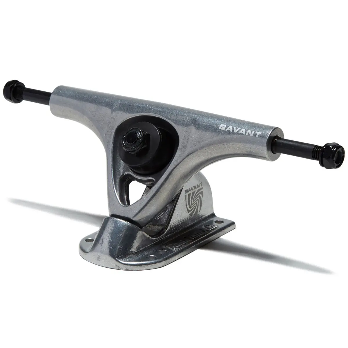 Paris Savant 145Mm 50 Degree Longboard Trucks - Polished Silver 1