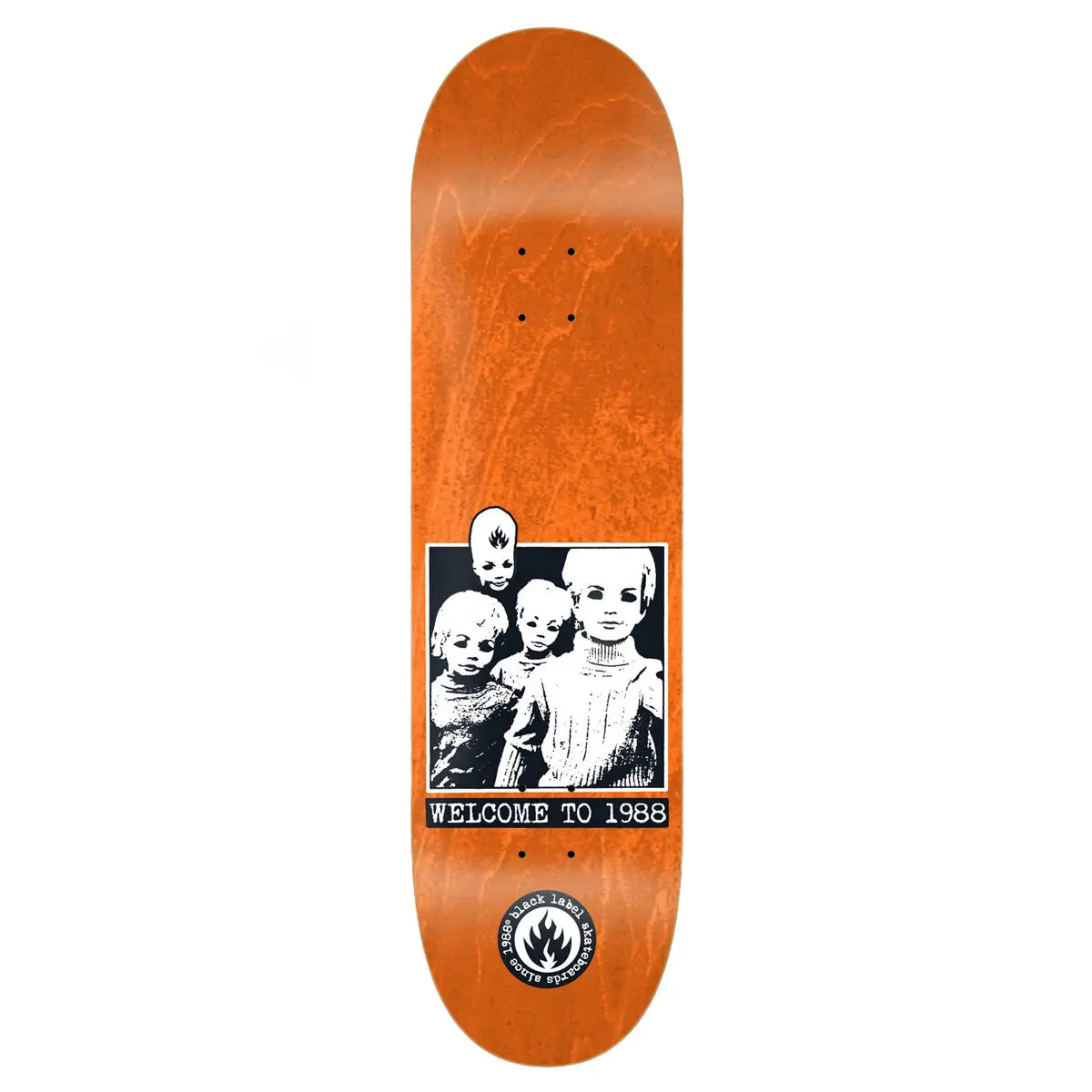 Black Label Welcome To 1988 Skateboard Deck - 9.00" 1