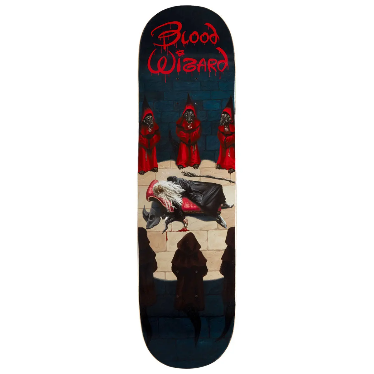 Blood Wizard Darktasia Heretics Dance Skateboard Deck - 8.60" 1