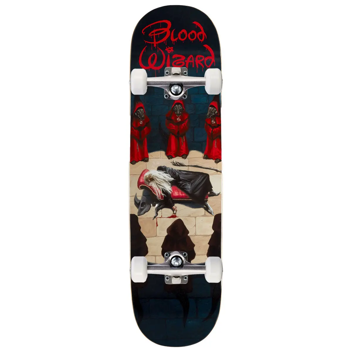 Blood Wizard Darktasia Heretics Dance Skateboard Complete - 8.60" 1