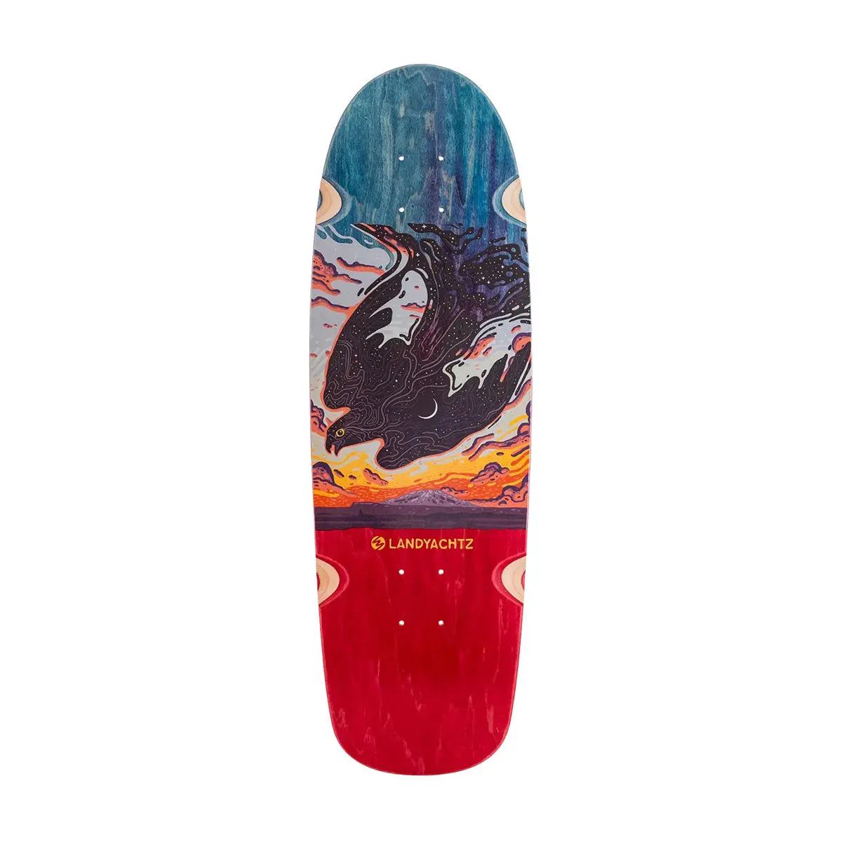 Landyachtz Tugboat Nightfall Longboard Deck 1