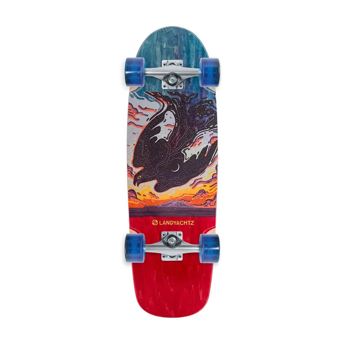 Landyachtz Tugboat Nightfall Longboard Complete 1