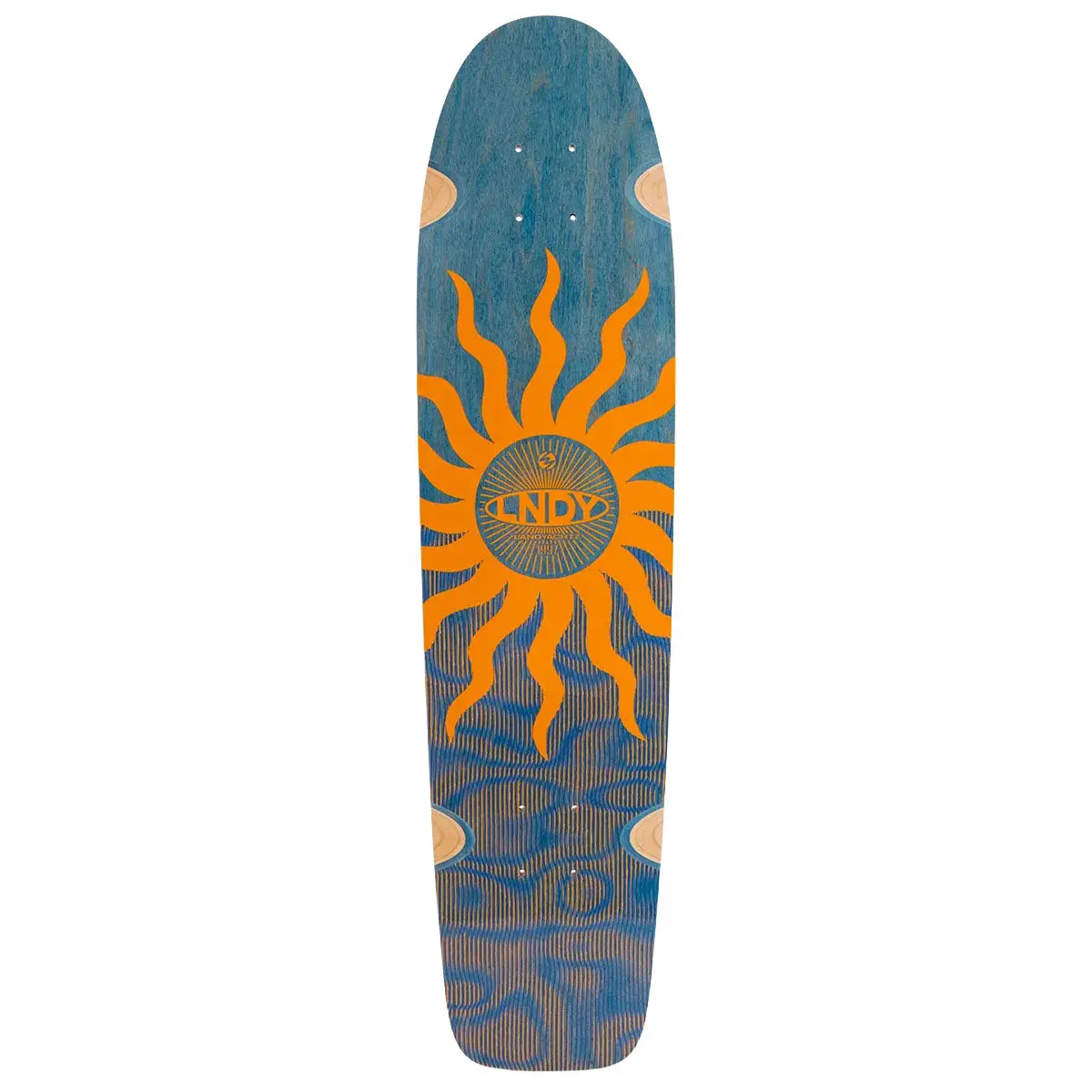 Landyachtz Rally Kitty Sun Jam Longboard Cruiser Deck 1