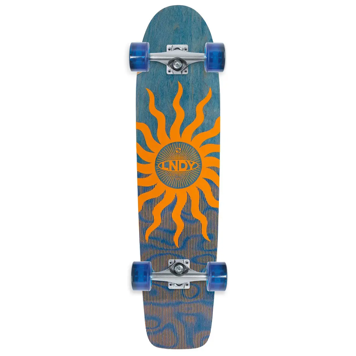 Landyachtz Rally Kitty Sun Jam Longboard Cruiser Complete 1