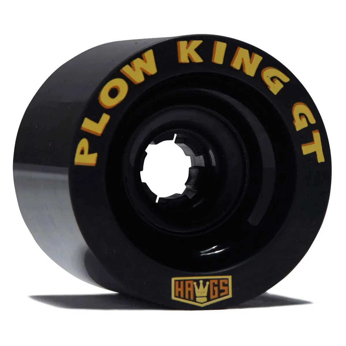 Hawgs Plow King Gt 76A Longboard Wheels - Black - 73Mm 1