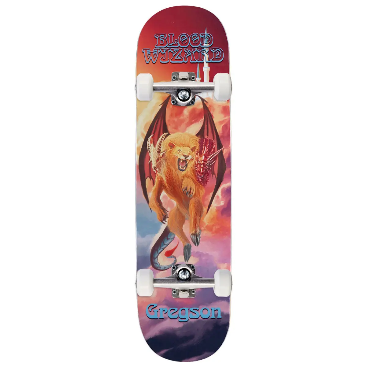 Blood Wizard Mythical Beings Gregson Majestic Skateboard Complete - 8.60" 1