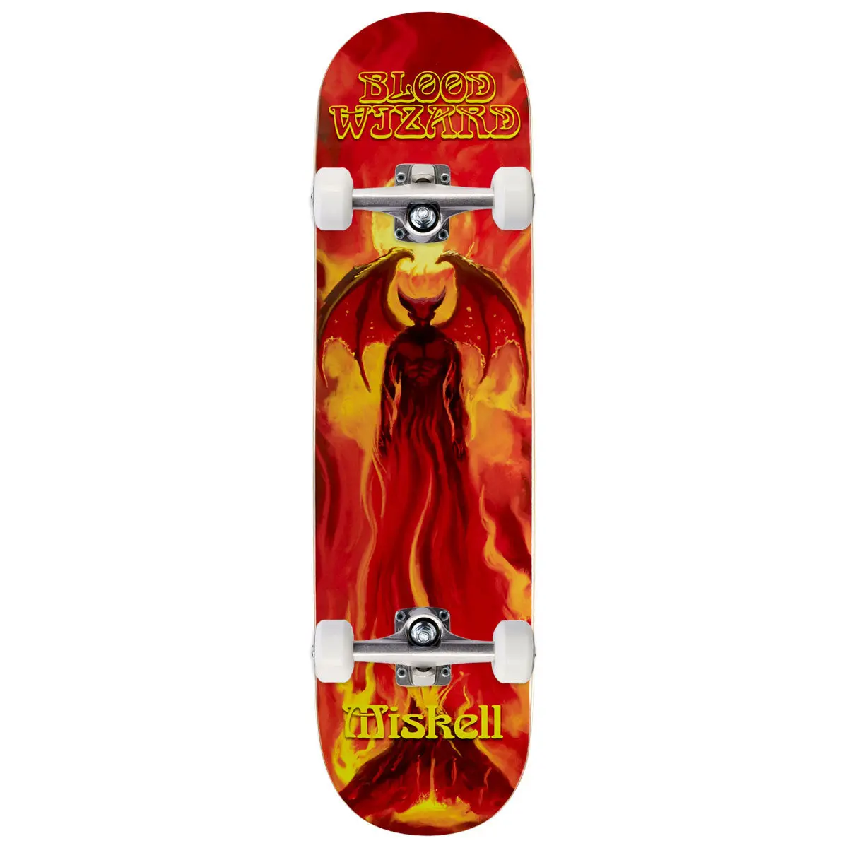 Blood Wizard Mythical Beings Miskell Abyss Skateboard Complete - 8.38" 1