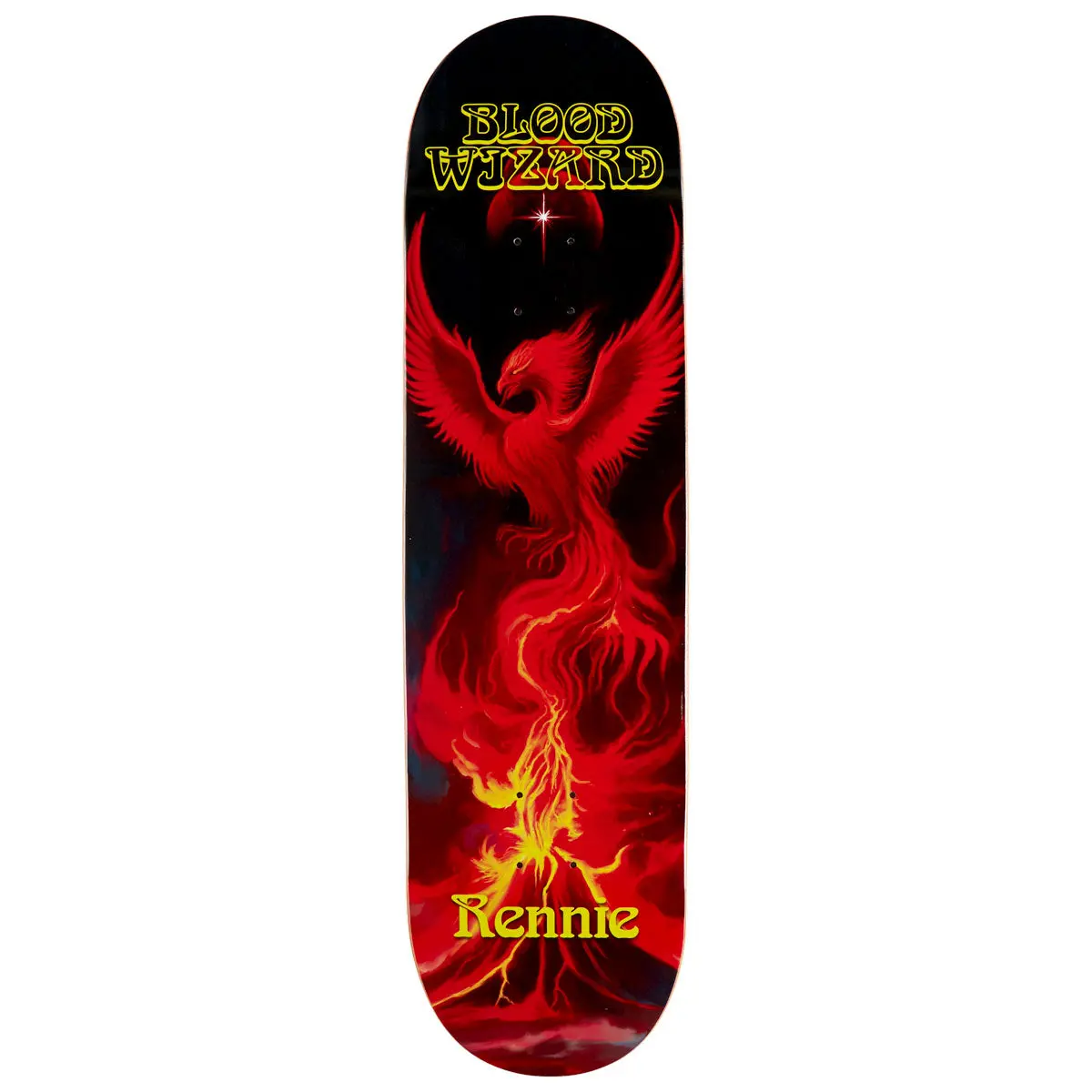 Blood Wizard Mythical Beings Rennie Pyre Skateboard Deck - 8.75" 1