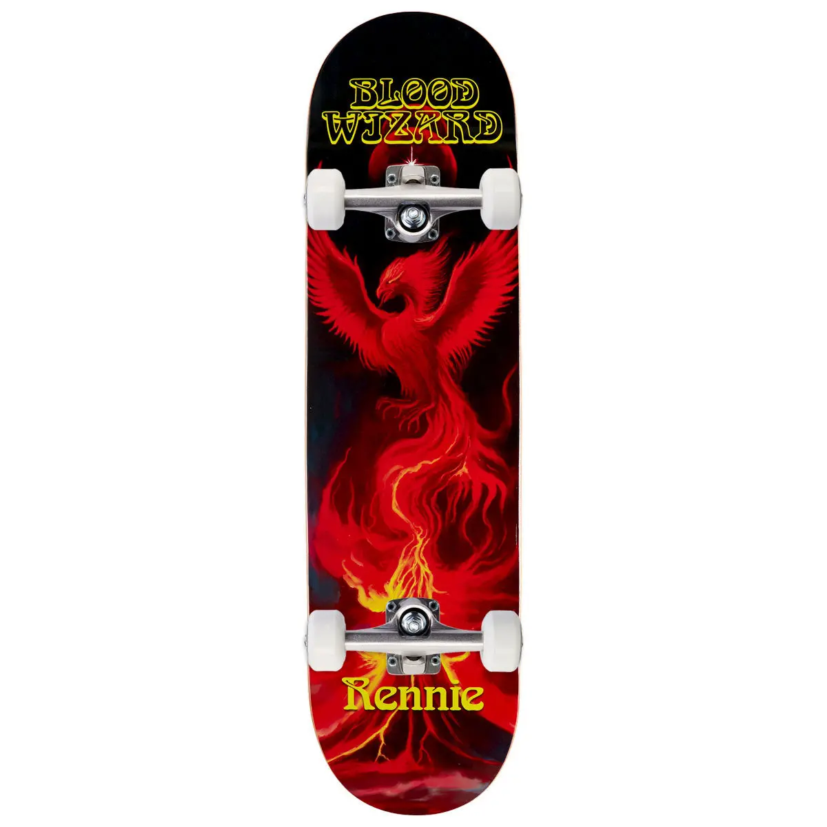 Blood Wizard Mythical Beings Rennie Pyre Skateboard Complete - 8.75" 1