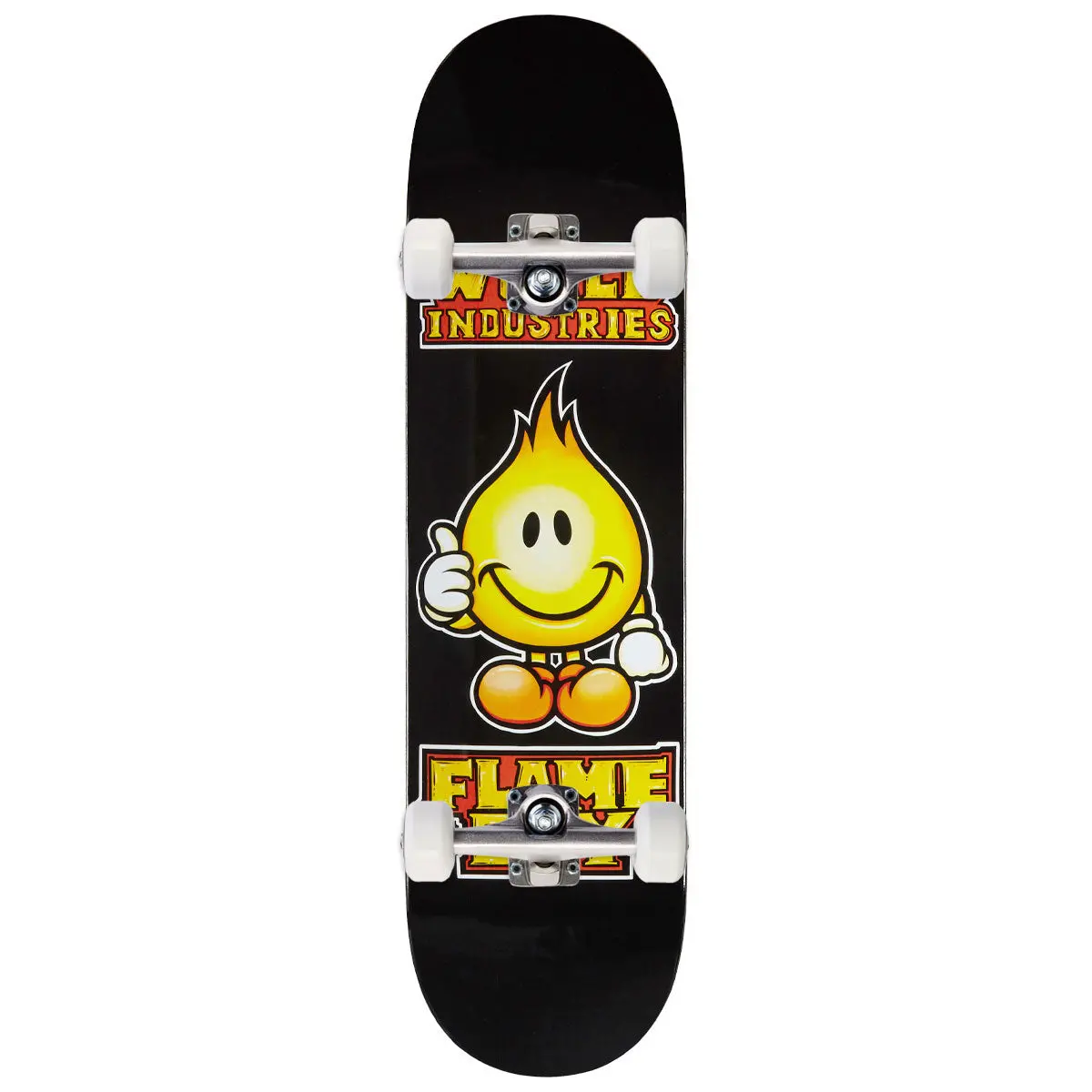 World Industries Solid Gold Flame Boy Skateboard Complete - 8.00" 1