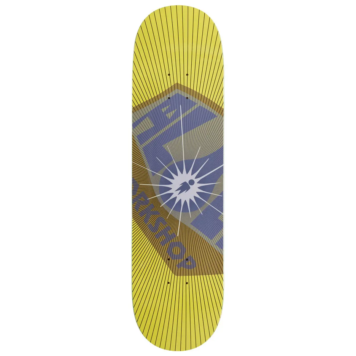 Alien Workshop Og Burst Skateboard Deck - Yellow - 8.375" 1