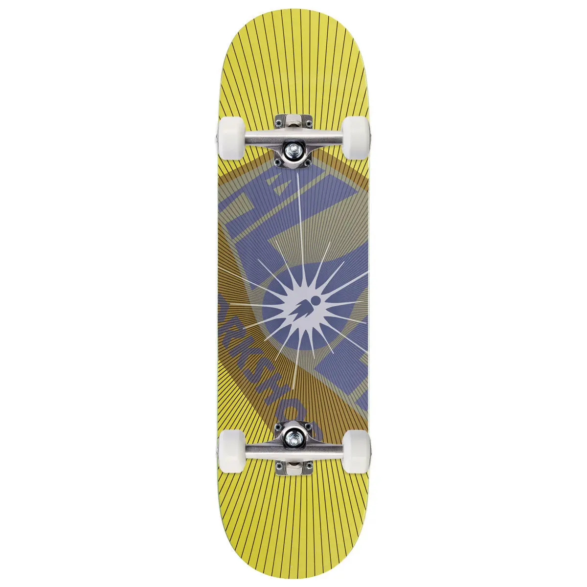 Alien Workshop Og Burst Skateboard Complete - Yellow - 8.375" 1