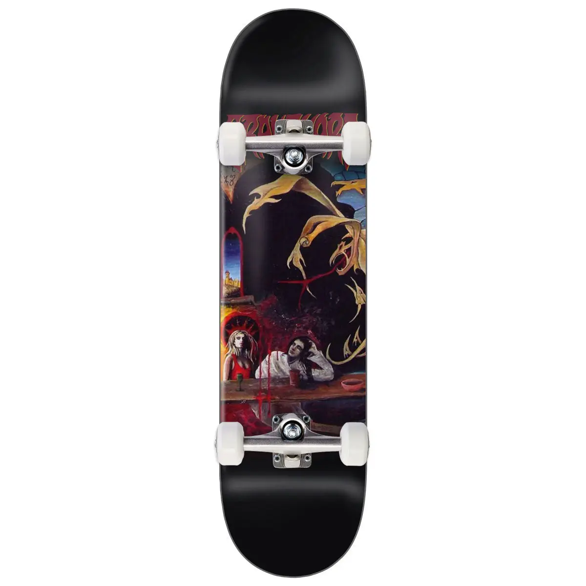 Zero X Graveyard Self Titled Skateboard Complete - 8.25" 1