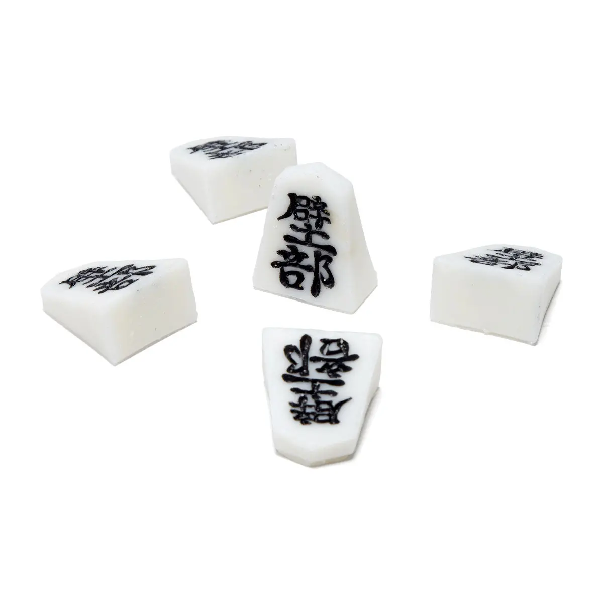 Kabeb X-Slick 5 Pack Mini Skate Wax - White 1