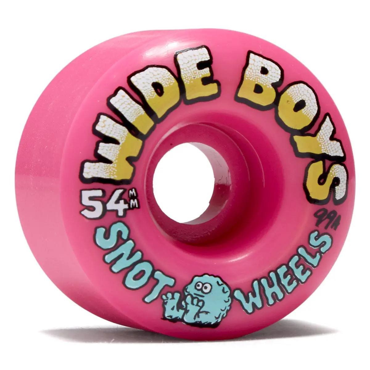 Snot Wide Boys 99A Skateboard Wheels - Pink - 54Mm 1
