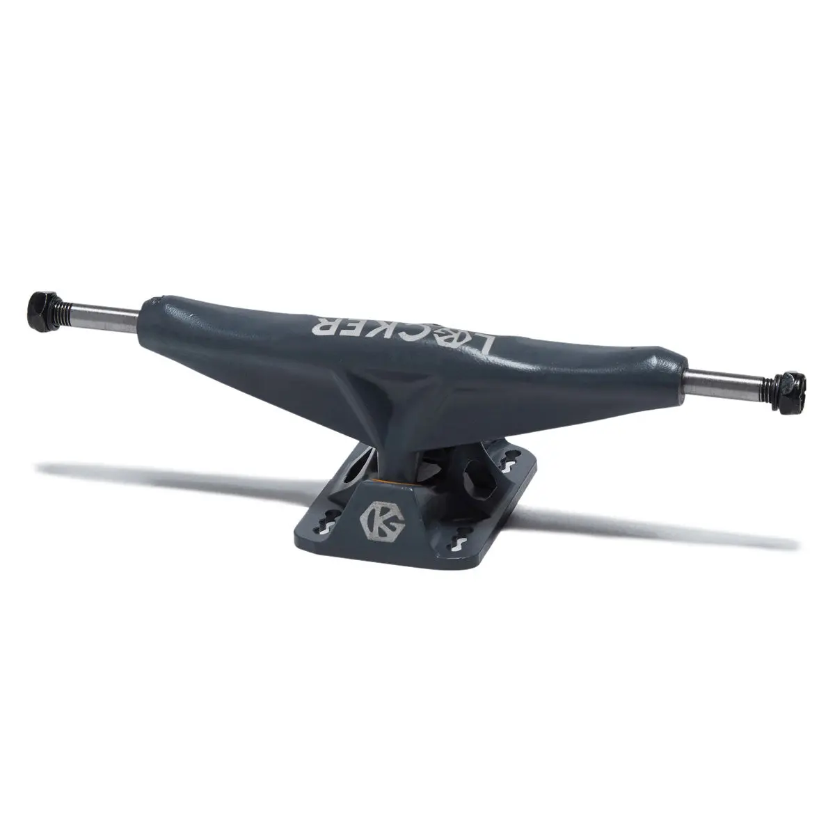 Grind King Locker Skateboard Trucks - Battleship Grey - 9.25" 1