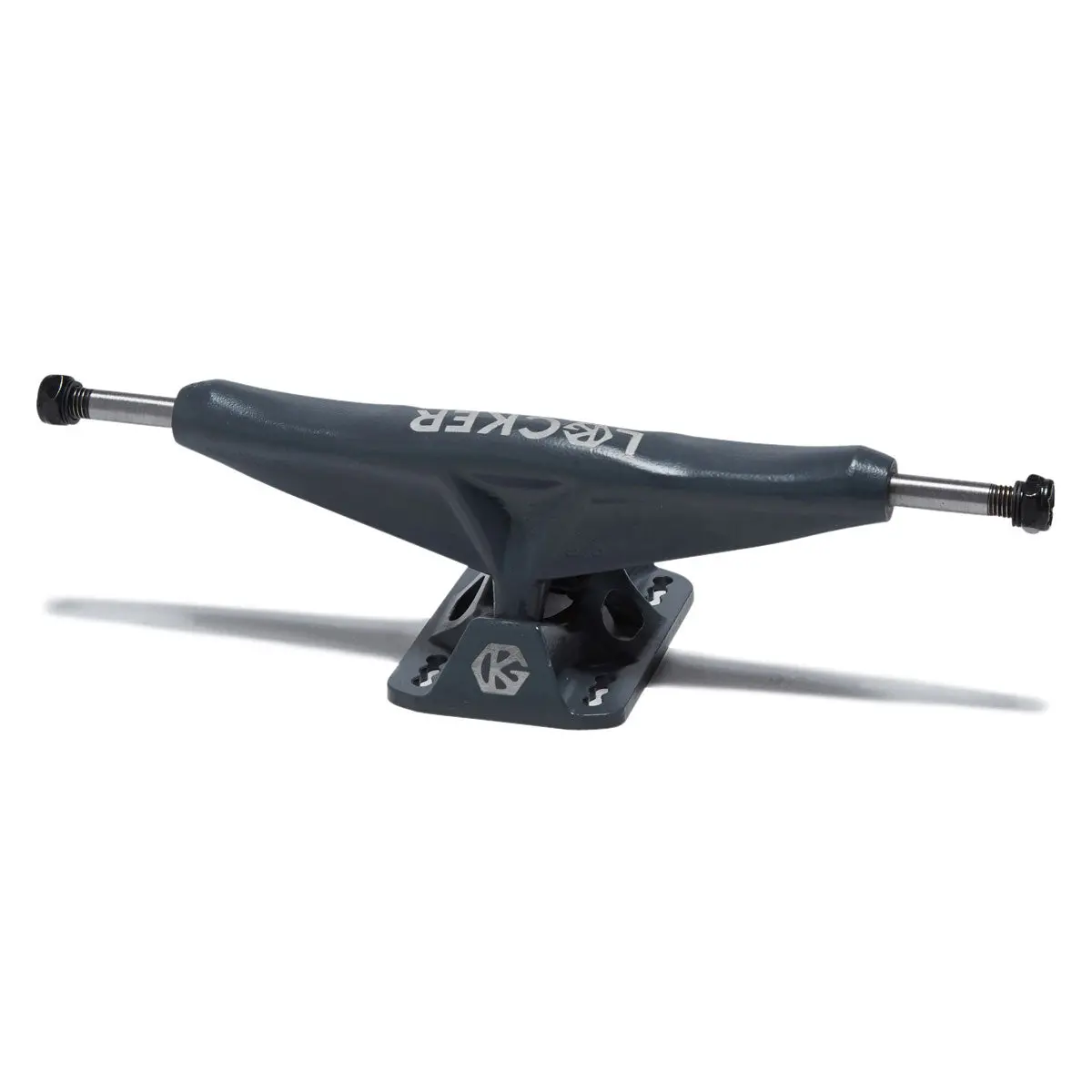 Grind King Locker Skateboard Trucks - Battleship Grey - 9.50" 1