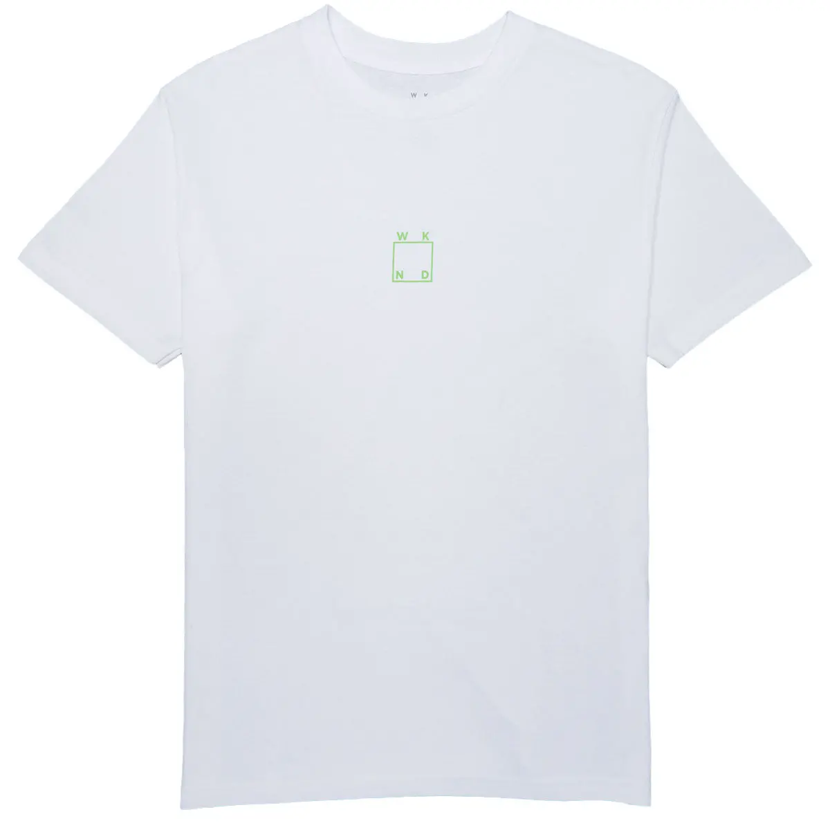Wknd Center Logo T-Shirt - White 1